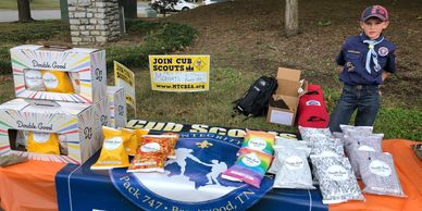 cub scout popcorn fundraiser