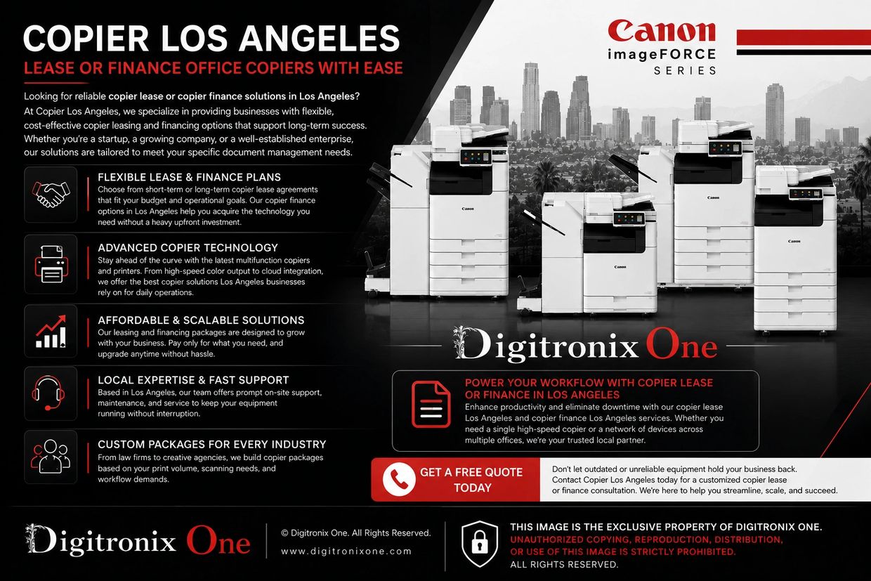 Copier Lease Los Angeles