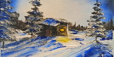 Painting done during a paint party