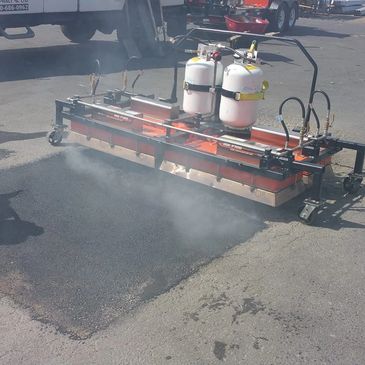 Infrared  Asphalt Paving Company Victoria BC Contractor Repair