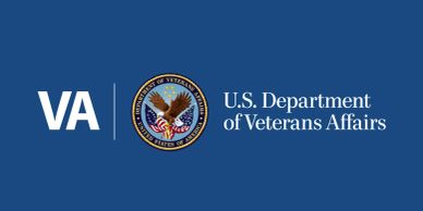 Logo of the U.S. Department of Veterans Affairs.