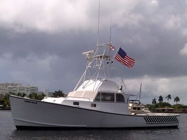 Salvage Vessel "Daring Game". 42 Bruno Stillman custom refit.