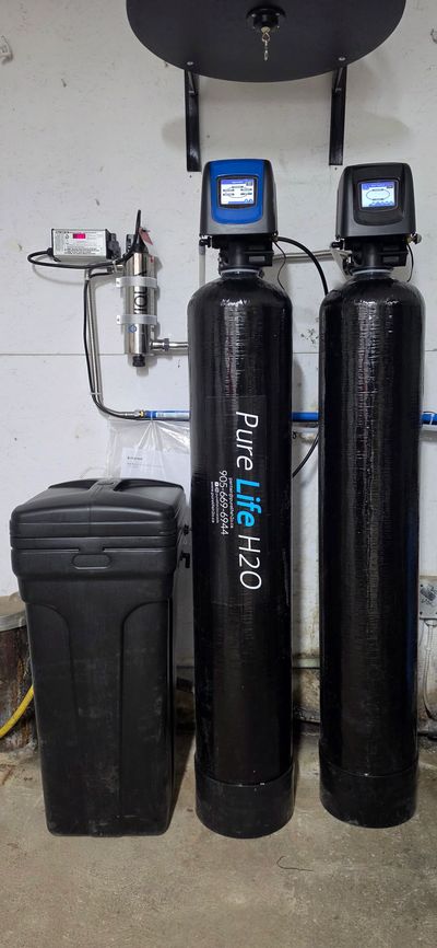 Well Water Treatment Installed by Pure Life H2O.