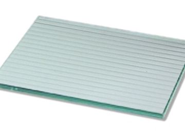 reeded glass