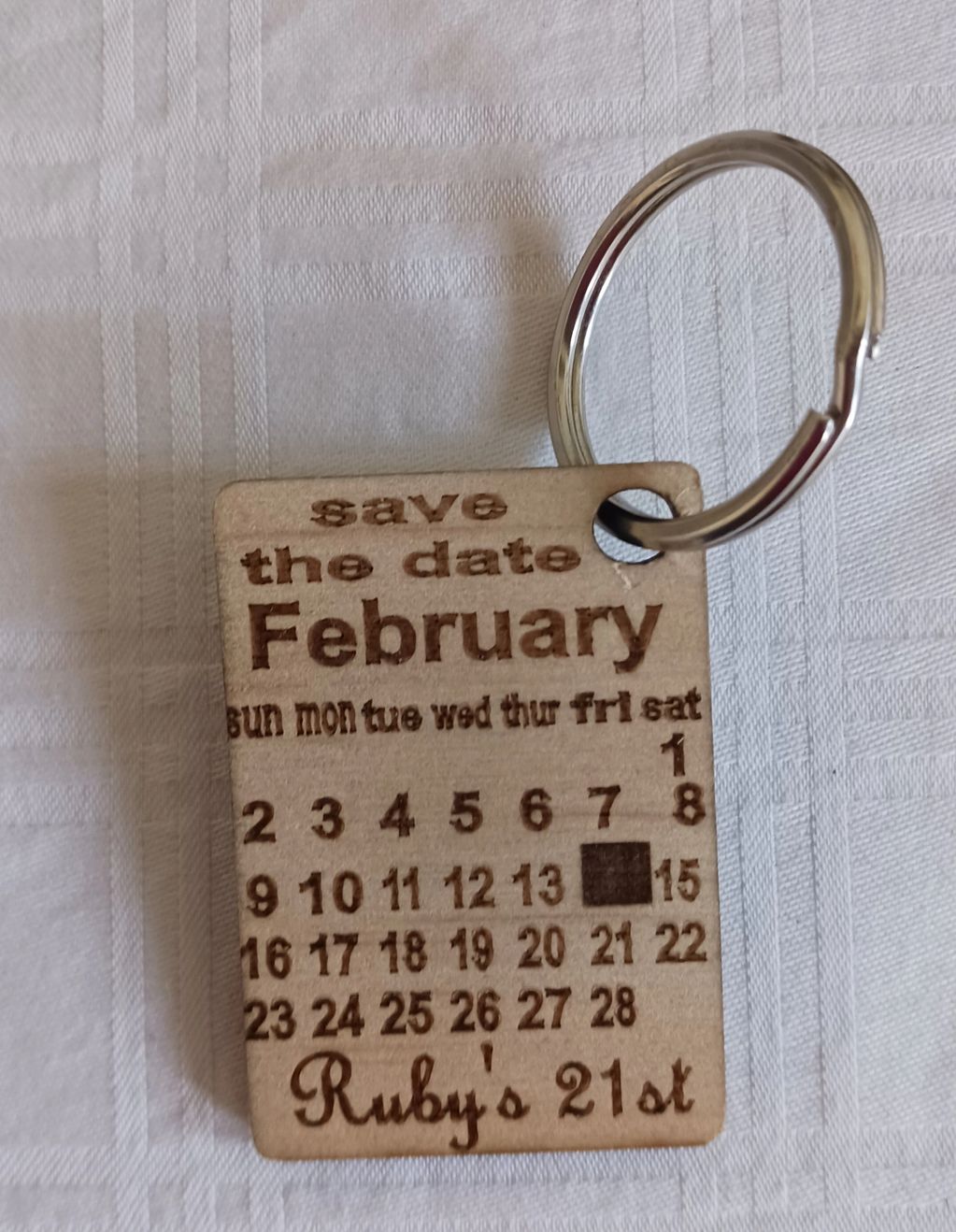 bevscraft.com.au timer save the date keyrings