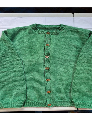 Bevscraft.com.au completed cardigan for customer