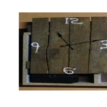 bevscraft.com.au handmade timber clock rope numbers