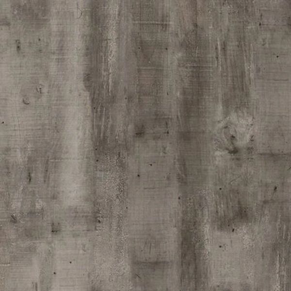 Close-up of a textured gray wooden surface with natural grain patterns.