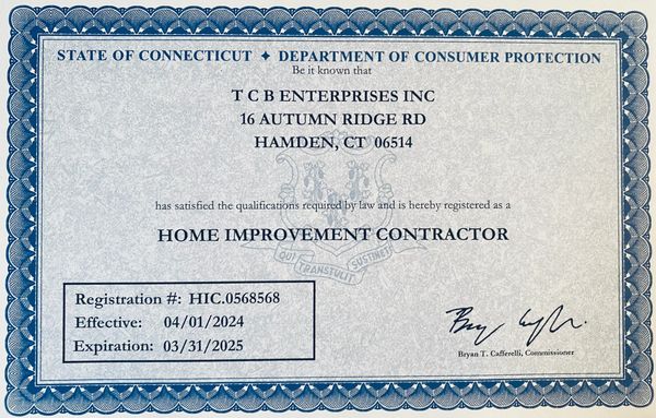 Home Improvement Contractor License