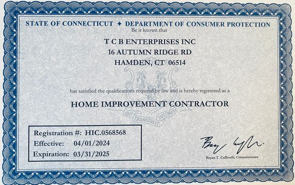 Home Improvement Contractor License