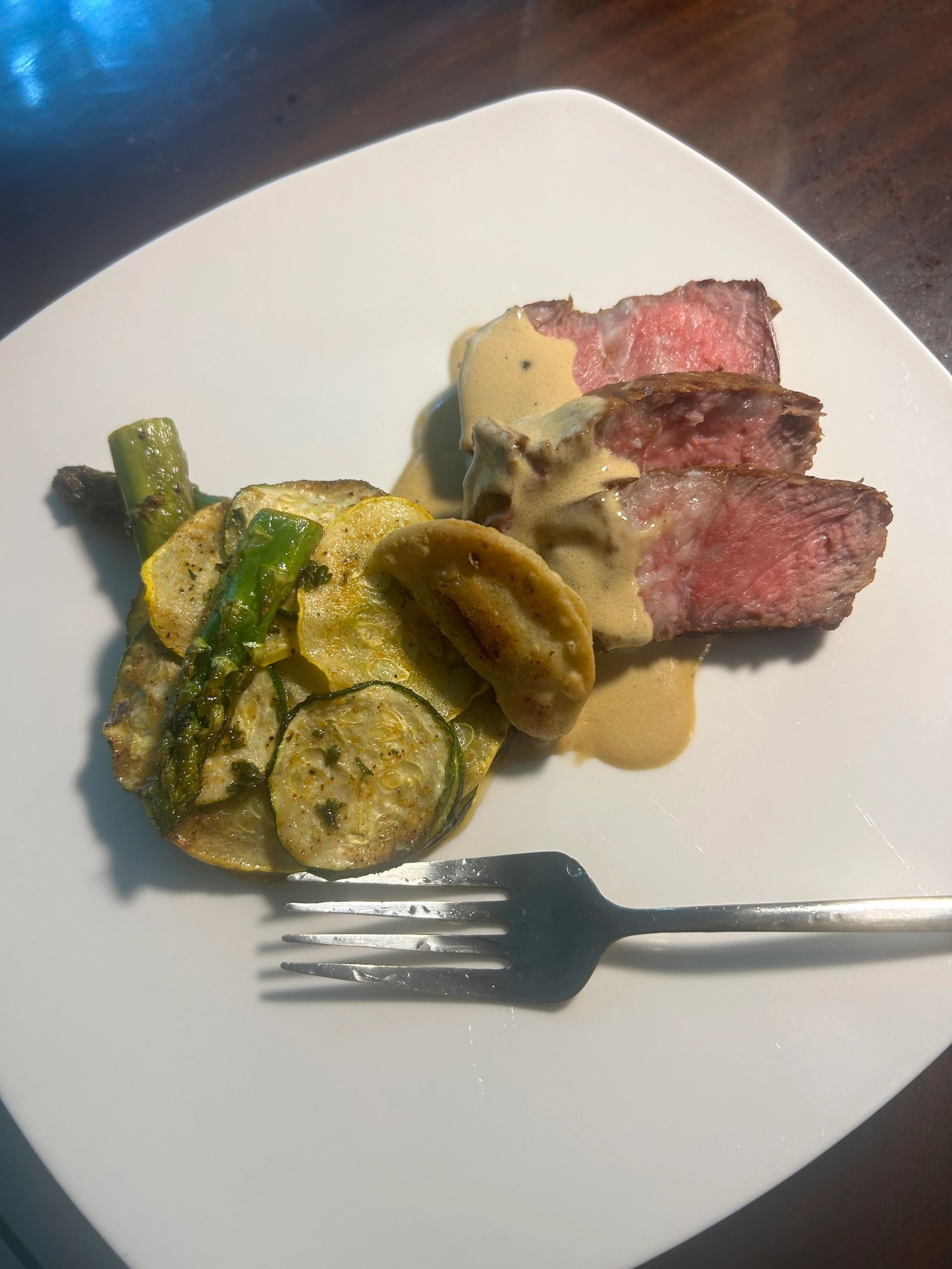 Prime Strip with Au Poivre
