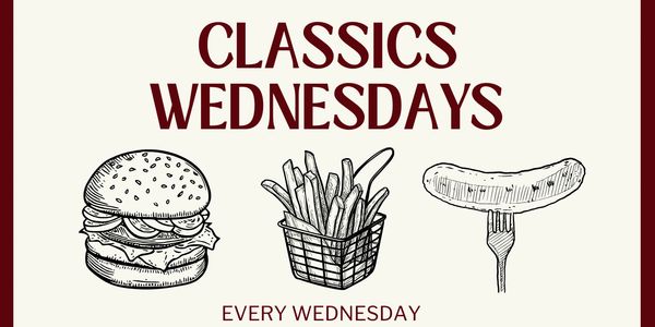 The Cherington offers pub classics every Wednesday for £16.