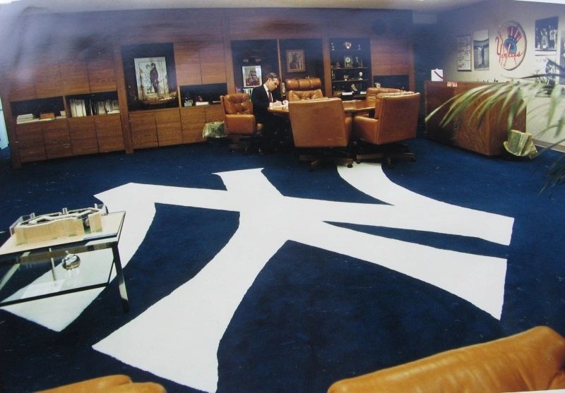 Rick in his office in Yankee Stadium