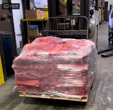 50 bundles of kiln dried kindling delivered to a repeat customer.