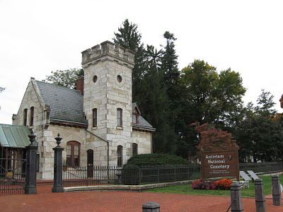 Entrance to Antietam National Cmetery