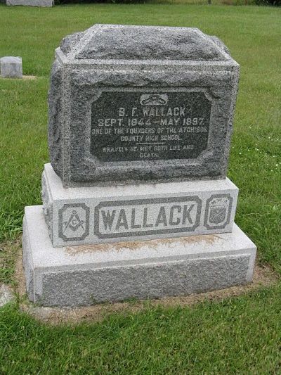 Benjamin Franklin Wallack- Effingham, Kansas