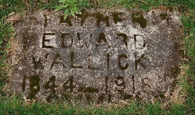 Edward Wallick, buried in Multonoma Park Cemetery, Portland, OR