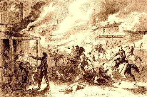 The Massacre at Lawrence, Kansas, August 21, 1863