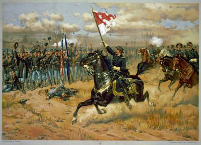 General Sheridans Ride at  the Battle of Cedar Creek