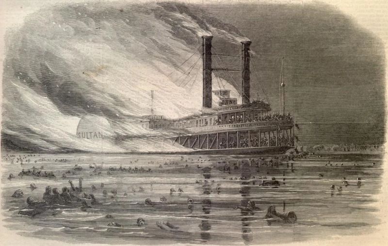 The sinking of the Sultana
