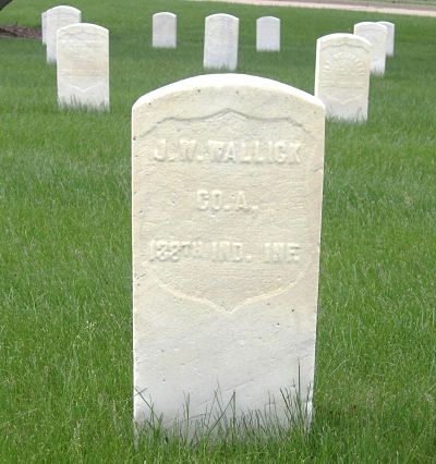 Wesley Wallick is in the Dayton OH, National Cemetery