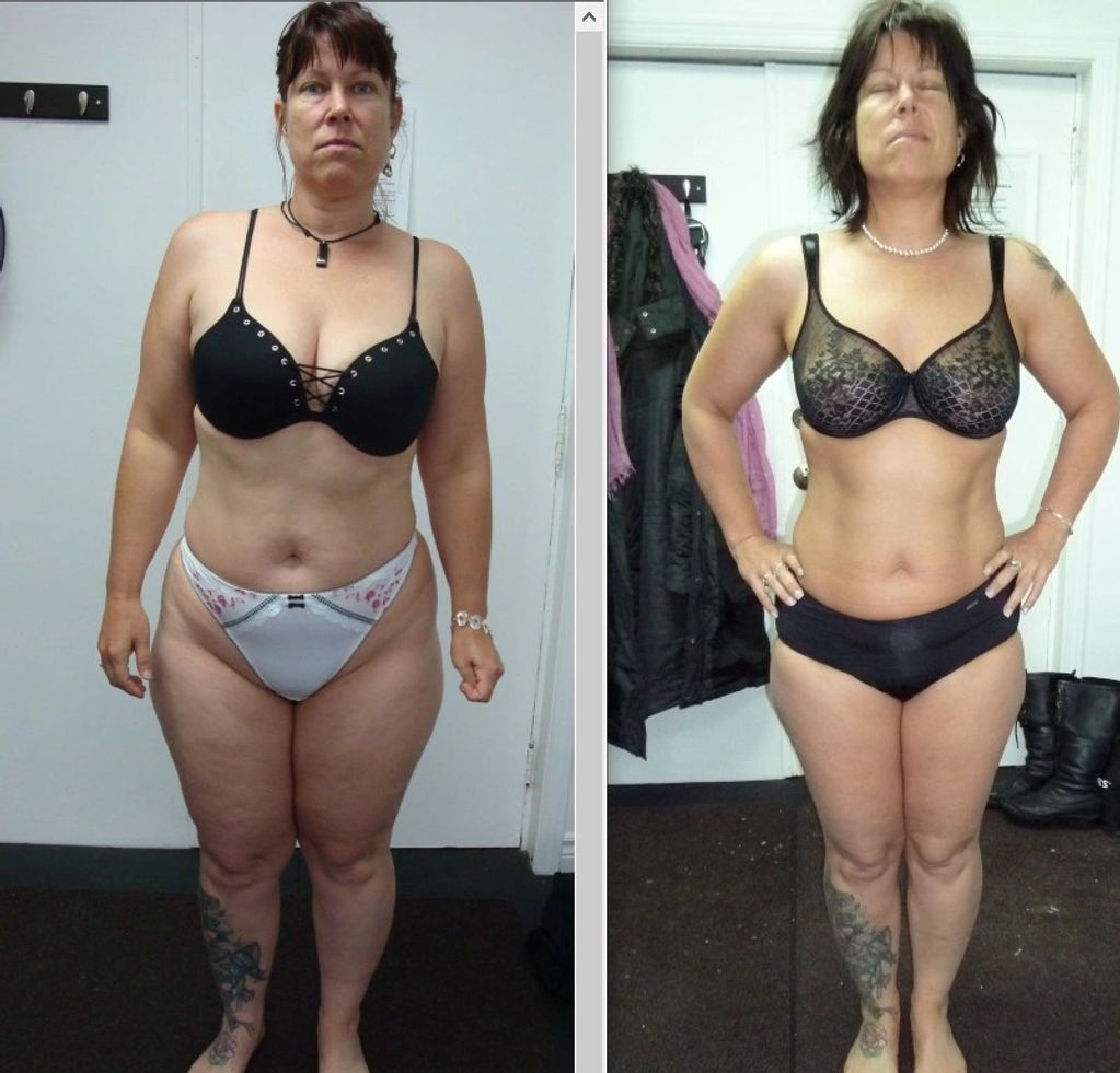 Scarborough Personal training client showing her weight loss