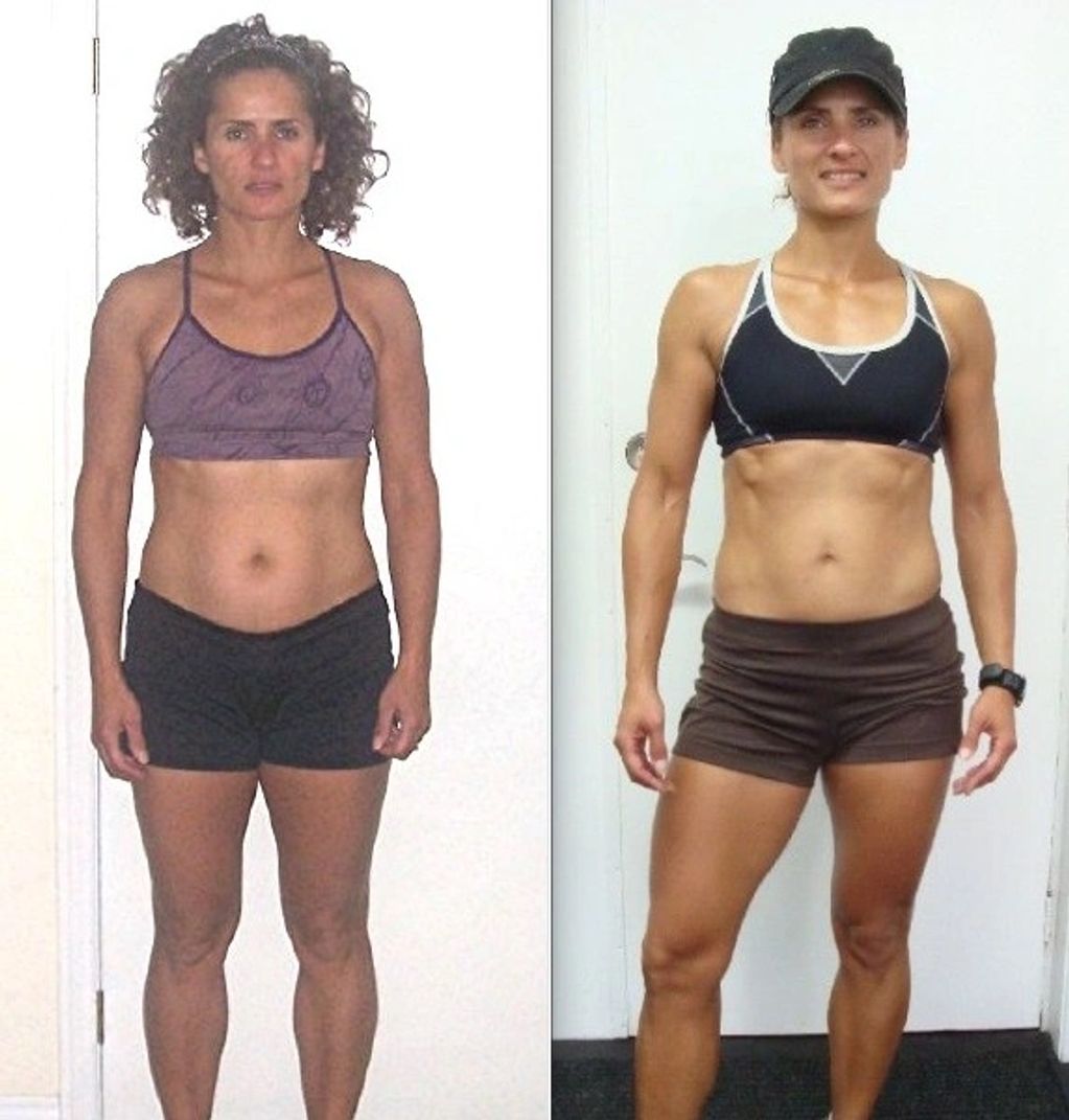 Scarborough Personal training - client showing her weight loss