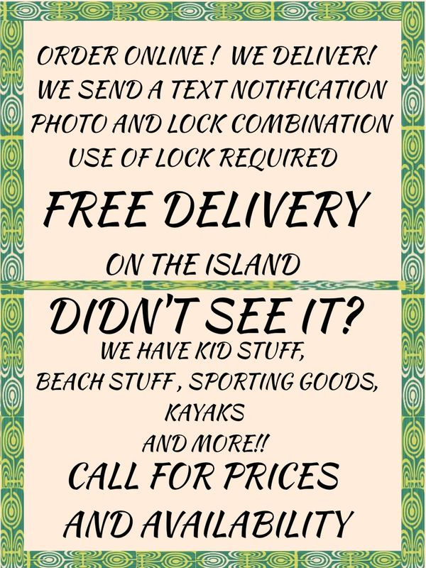 bike rental beach rental delivery service