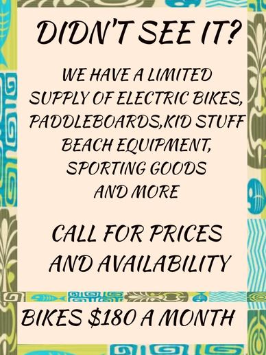 bike rental beach rental delivery service