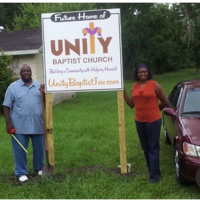 Pastor and First Lady at Unity Baptist Church