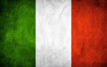Colors of the Italian flag Green, White, And Red