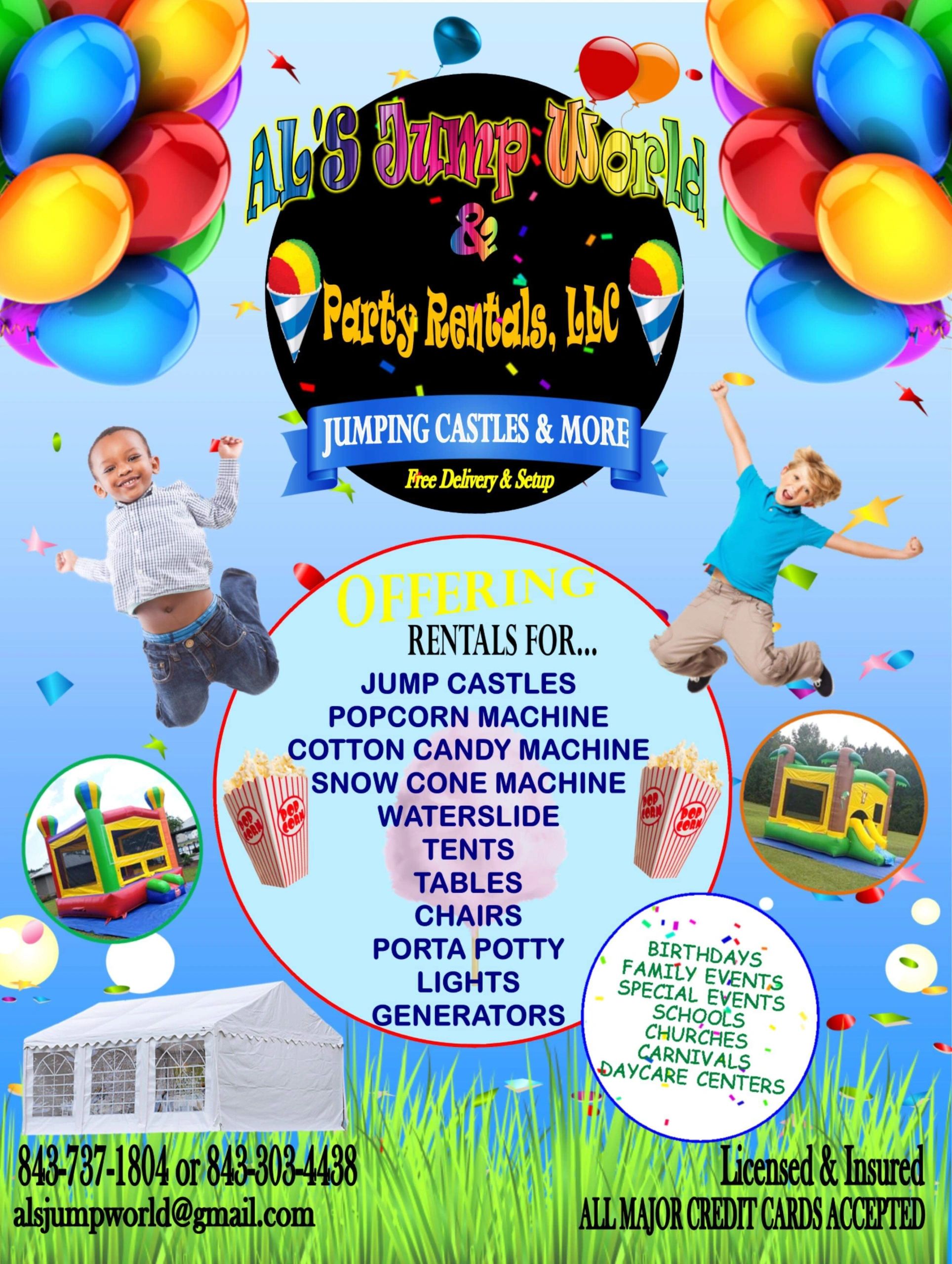 Al's Jump World & Party Rentals LLC