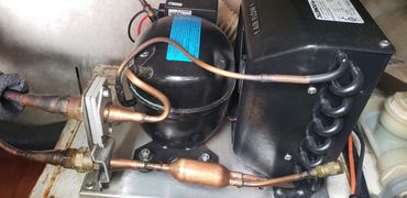yacht refrigerator maintenance