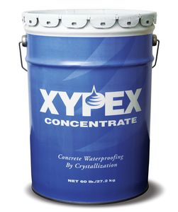 Проникаюча гідроізоляція Ксайпекс захищає бетон за допомогою кристалізації.