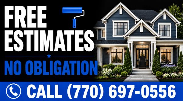 Free estimates for house painting with no obligation, call now.