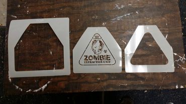 custom laser cut stencil