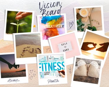 Vision Board
Using pictures