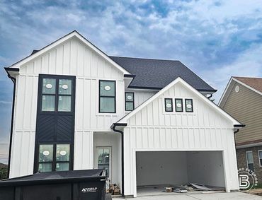 Gutter installation in Gretna.