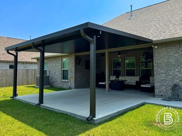 Insulated patio cover Belle Chasse