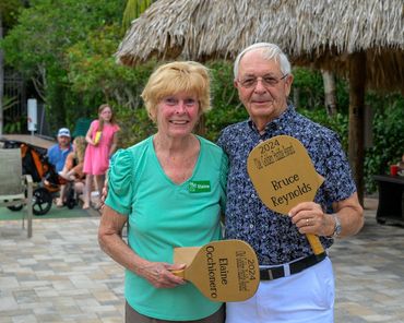 Elaine Occhienero and Bruce Reynolds