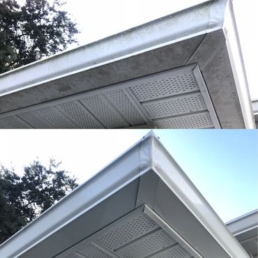 Gutter and fascia cleaning