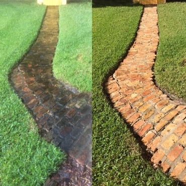 Residential pressure washing, soft washing, brick cleaning in local Sanford and Lake Mary Florida
