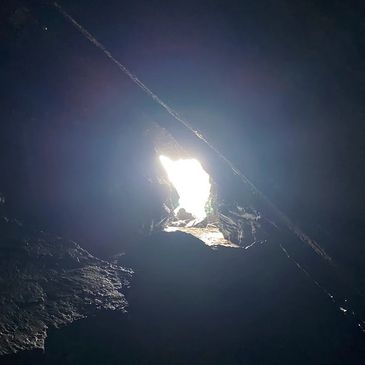 Merlin's cave Tintagel 