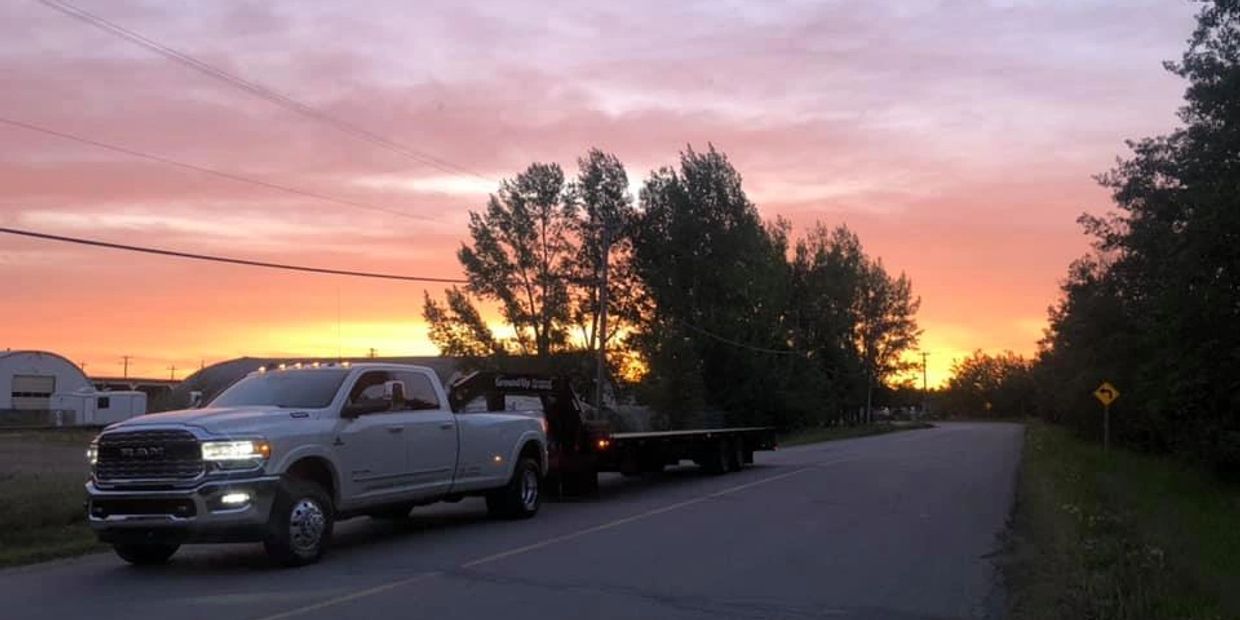 Truck and Gooseneck in Red Deer Alberta