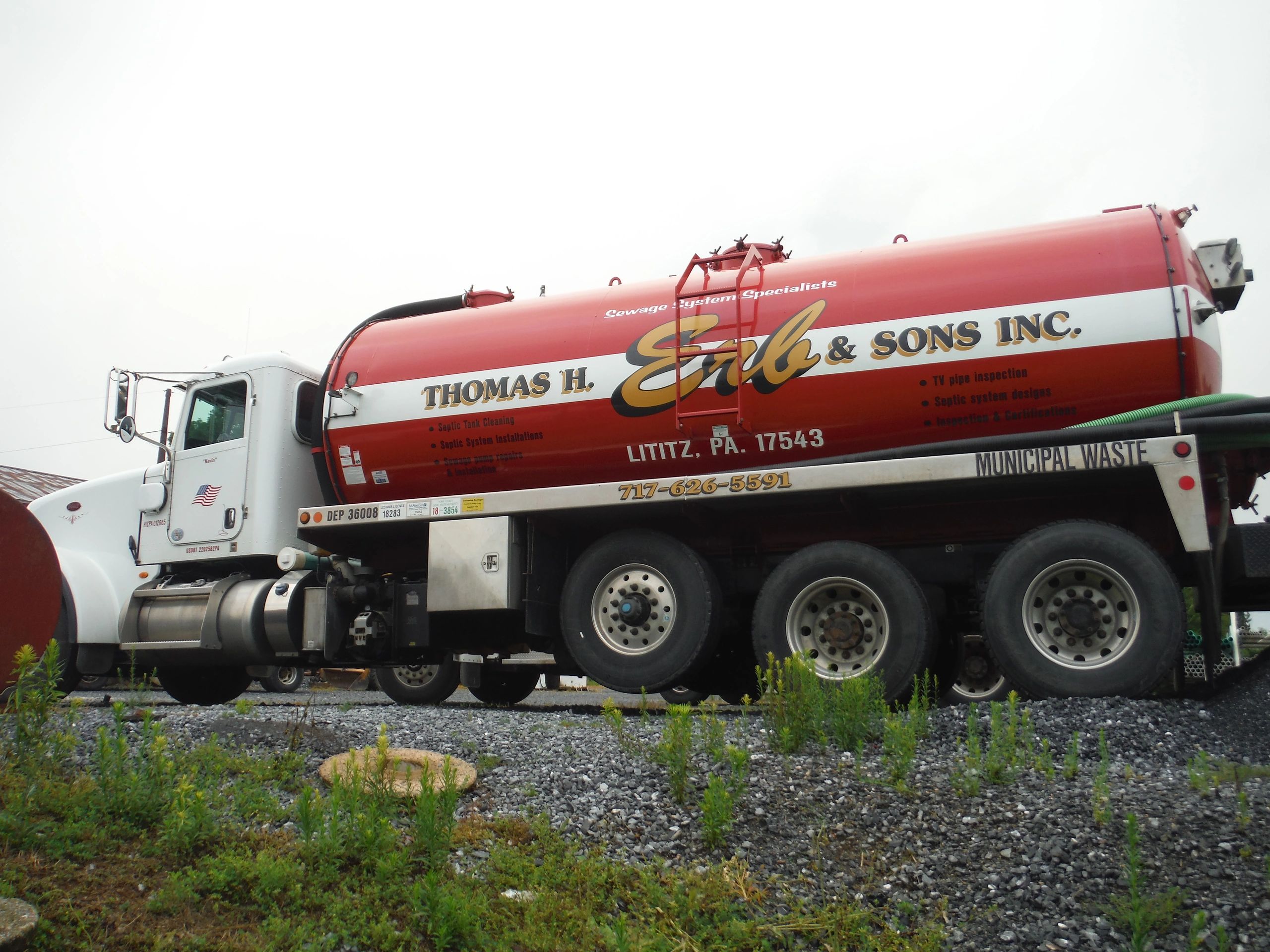 Thomas H. Erb & Sons. Inc. Septic Services, Grinder Pumps