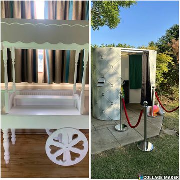 Candy cart and photobooth
