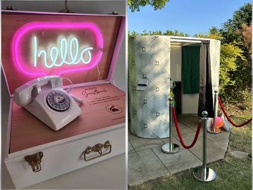 Audio guest book and Photobooth