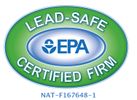 Lead safe RRP Renovate Repair and Paint EPA Certified Firm NAT-F167648-1