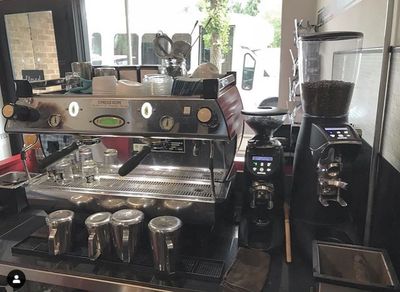 La Marzocco GB5 Espresso Machine and Compak Espresso Grinder systems