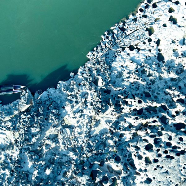 Droning  the "extraterrestrial" scapes of Sampan Bok (3,000 holes), Mekong River Basin, Thailand